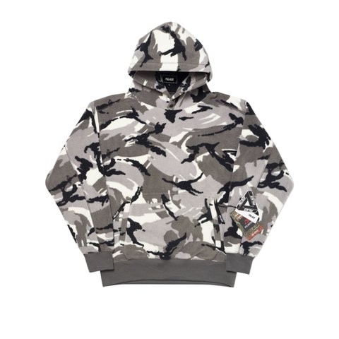 Palace POLARTEC LAZER HOOD SNOW CAMO - Colorway