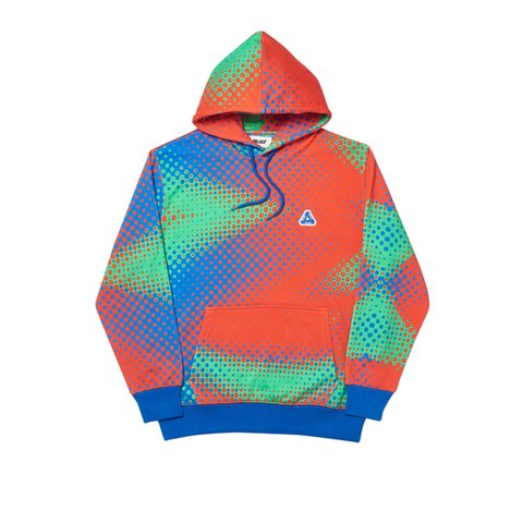 Palace AWAITING HOOD RED - Colorway