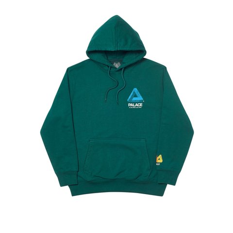 Palace C-ARD HOOD DARK GREEN - Colorway