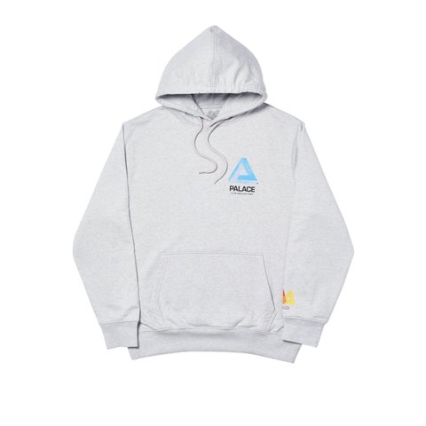 Palace C-ARD HOOD GREY MARL - Colorway