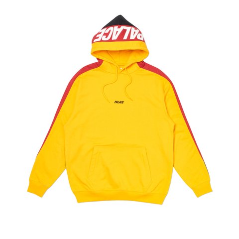 Palace CATCH UP HOOD YELLOW / RED / BLACK - Colorway