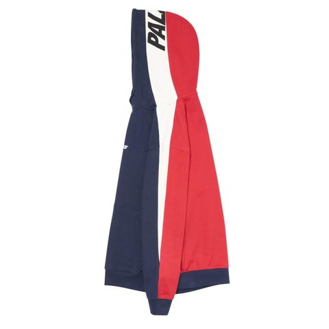 Palace CATCH UP HOOD NAVY / WHITE / RED