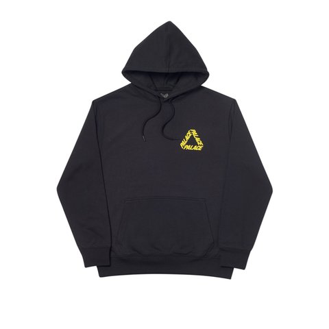 Palace FLOCKA P3 HOOD BLACK - Colorway