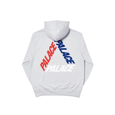 Palace FLOCKA P3 HOOD GREY MARL