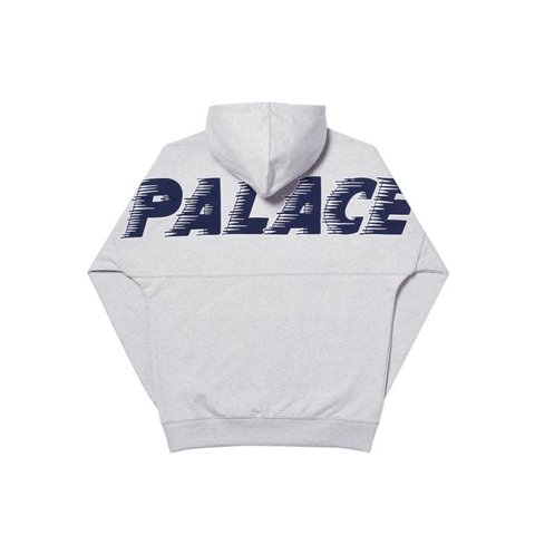 Palace JUMBO PALACE HOOD GREY MARL