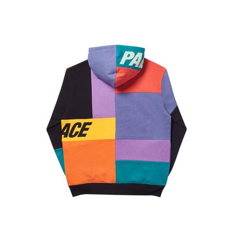 Palace PATCH HOOD BLACK MULTI