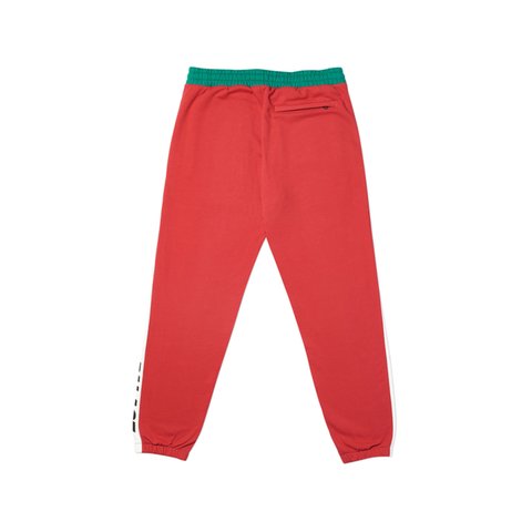 Palace CATCH UP JOGGERS GREEN / WHITE / RED - Colorway