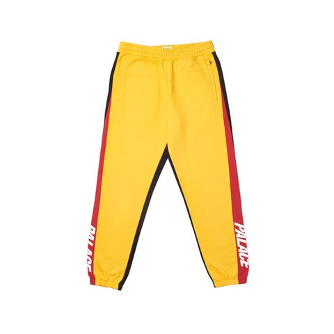 Palace CATCH UP JOGGERS YELLOW / RED / BLACK - Colorway