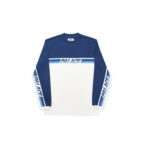 Palace CHATTETH LONGSLEEVE NAVY - Colorway
