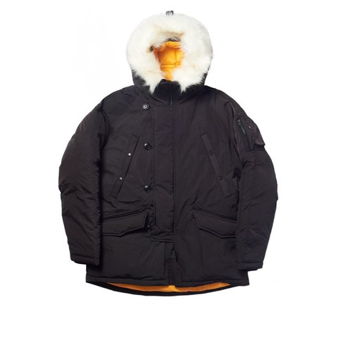 Palace P-3B PARKA DPM BLACK - Colorway
