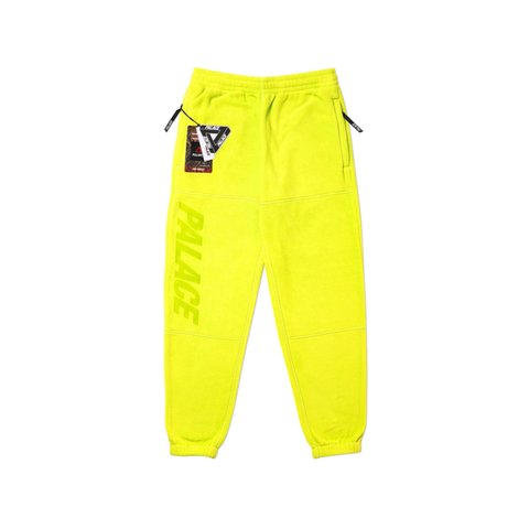 Palace POLARTEC LAZER JOGGERS HI VIS YELLOW - Colorway