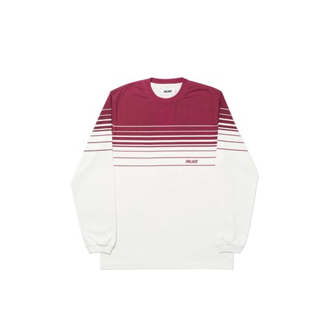 Palace LINER LONGSLEEVE BURGUNDY - Colorway