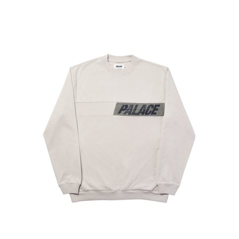 Palace ZIP IT CREW GREY - Colorway