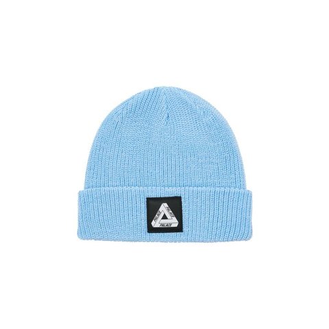 Palace TRI-FERG PATCH BEANIE LIGHT BLUE