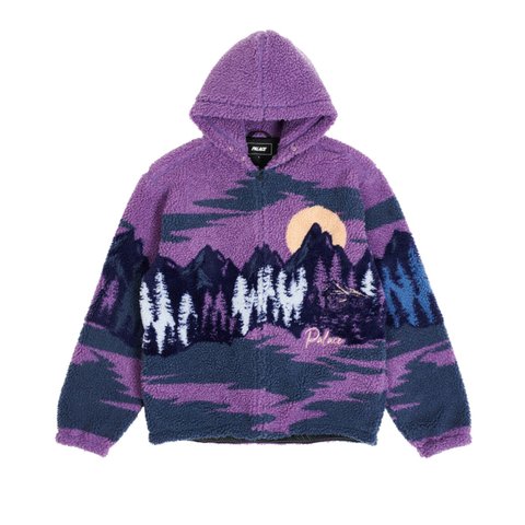 PALASKA FLEECE JACKET PURPLE