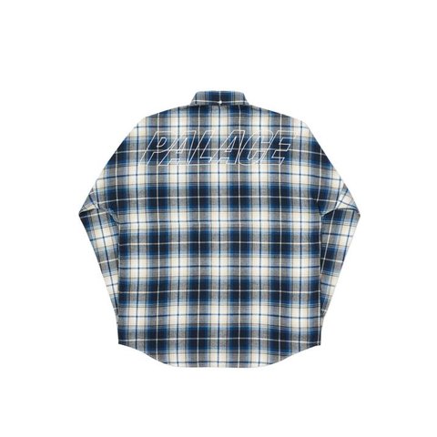 Palace LUMBER YAK SHIRT BLUE