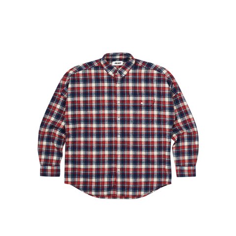 Palace LUMBER YAK SHIRT RED - Colorway