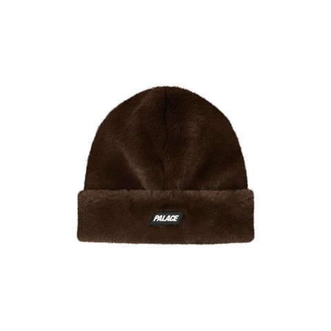 Palace TEDDY BEANIE BROWN