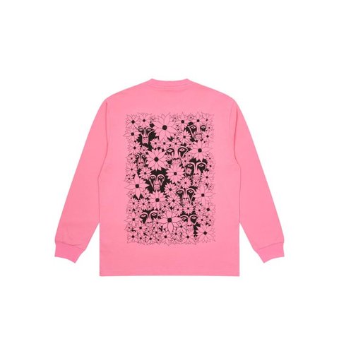 Palace PALACE SUBURBAN BLISS FLOWER FACES LONGSLEEVE PINK
