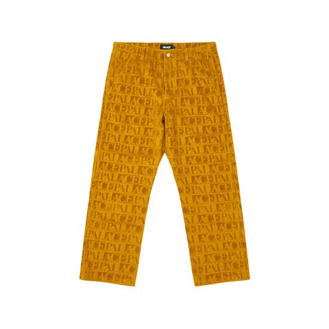 Palace BOSSY PANT YELLOW - Colorway