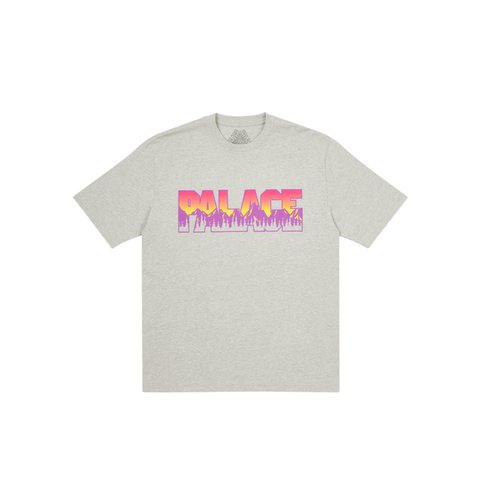 Palace PALASKA T-SHIRT GREY MARL - Colorway