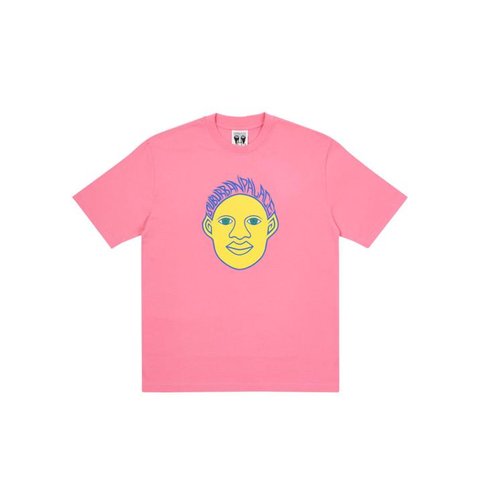 PALACE SUBURBAN BLISS ELF HEAD T-SHIRT PINK