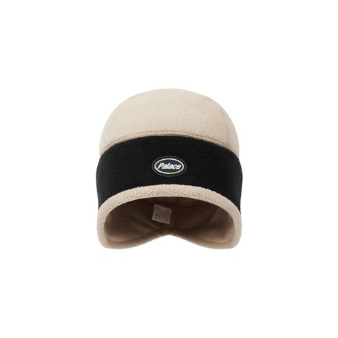 Palace TECH FLEECE BEANIE STONE / BLACK - Colorway