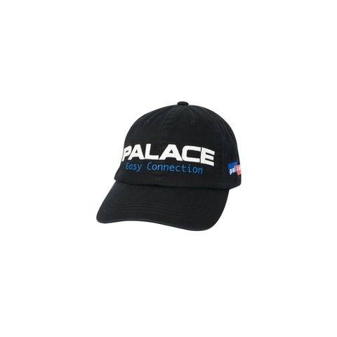 Palace EASY CONNECTION 6-PANEL BLACK - Colorway