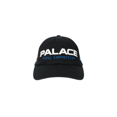 Palace EASY CONNECTION 6-PANEL BLACK - Colorway