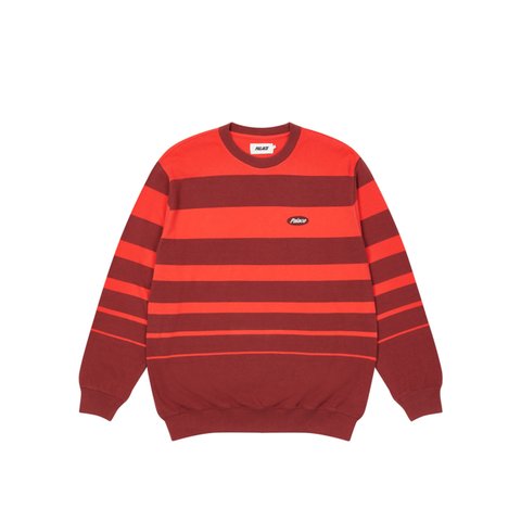 Palace GETTING THINNER CREW RED - Colorway