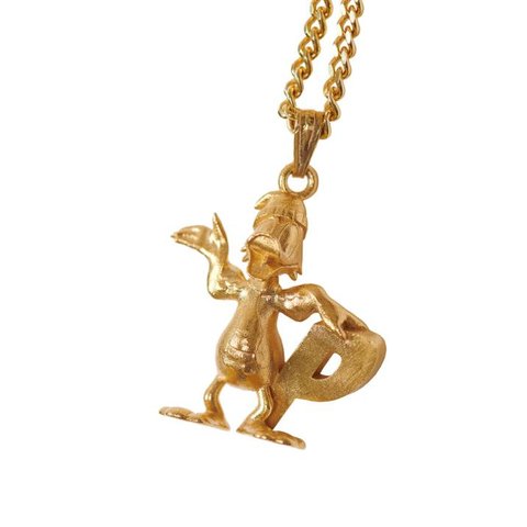 CHILLY DUCK OUT PENDANT GOLD