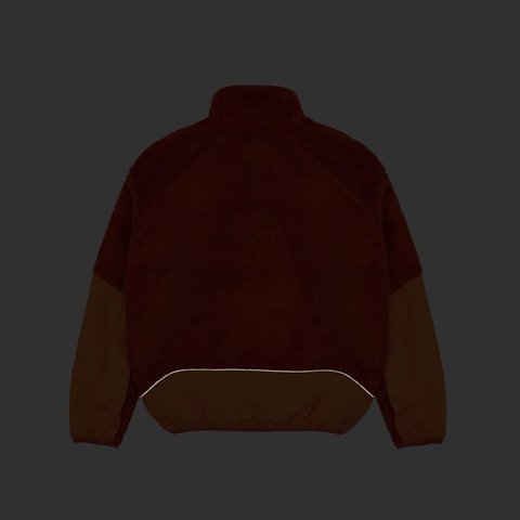 Palace POLARTEC HIGH-LOFT TEDDY FLEECE JACKET PUMPKIN