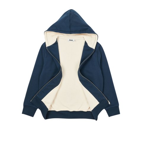 Palace PATCH THERMAL ZIP HOOD NAVY - Colorway