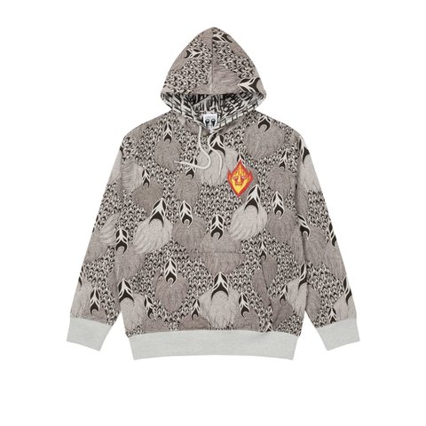 Palace PALACE SUBURBAN BLISS GHOST HOOD GREY MARL - Colorway