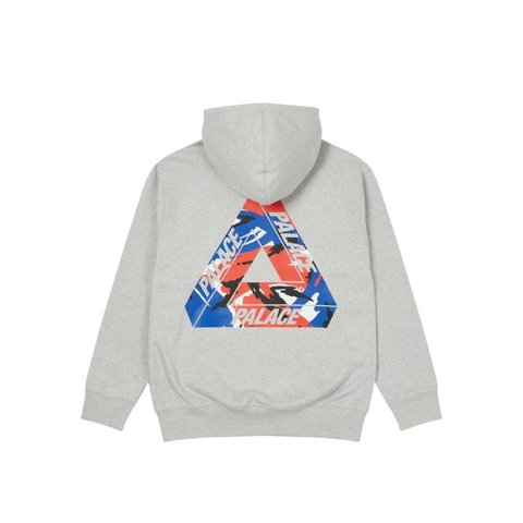 TRI-CAMO HOOD GREY MARL