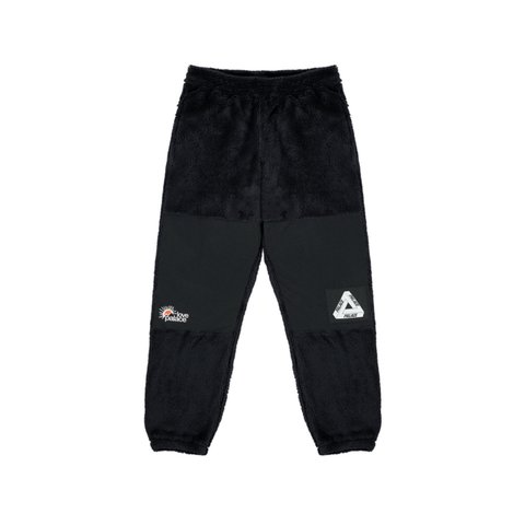 Palace POLARTEC HIGH-LOFT TEDDY FLEECE JOGGERS BLACK - Colorway