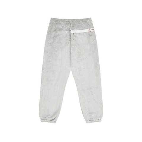 POLARTEC HIGH-LOFT TEDDY FLEECE JOGGERS LIGHT GREY