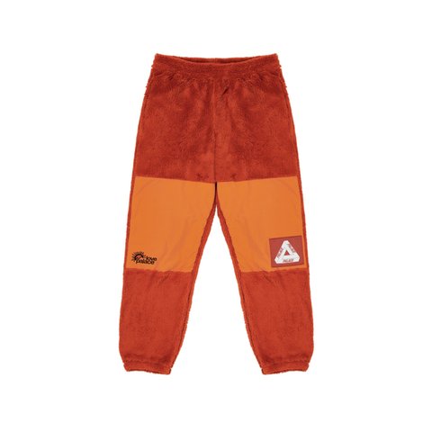 POLARTEC HIGH-LOFT TEDDY FLEECE JOGGERS PUMPKIN