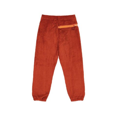 POLARTEC HIGH-LOFT TEDDY FLEECE JOGGERS PUMPKIN