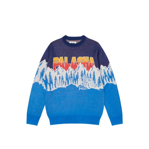Palace PALASKA KNIT BLUE - Colorway