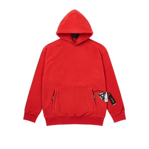 Palace POLARTEC LAZER HOOD RED - Colorway