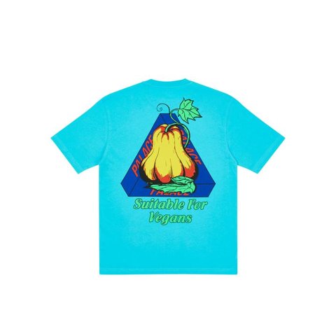 Palace NEIN CHEESE NEIN EGG T-SHIRT BLUE