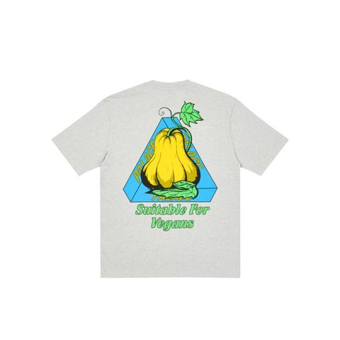 Palace NEIN CHEESE NEIN EGG T-SHIRT GREY MARL