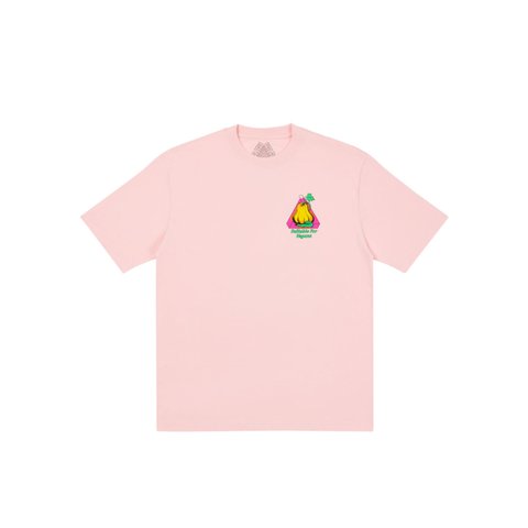 Palace NEIN CHEESE NEIN EGG T-SHIRT PINK - Colorway