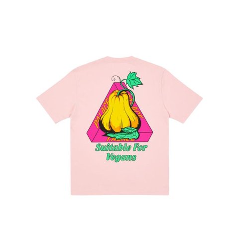 Palace NEIN CHEESE NEIN EGG T-SHIRT PINK