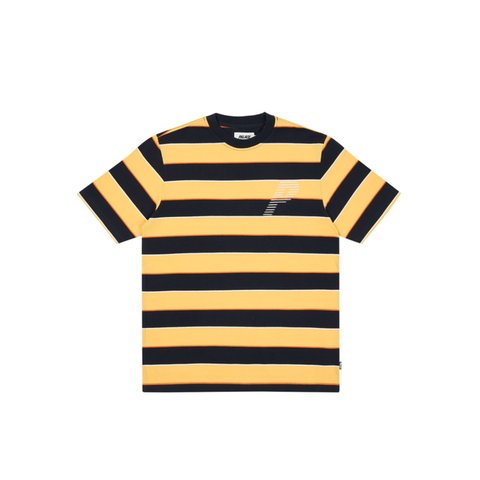 Palace THE STRIPE IS RIGHT T-SHIRT ORANGE - Colorway
