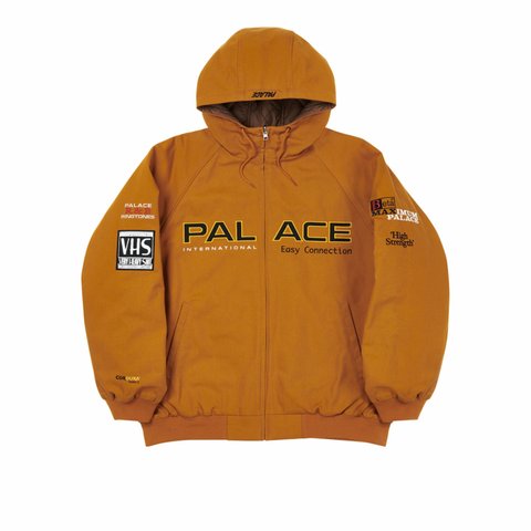 Palace ONE 2 ONE REVERSIBLE JACKET BROWN - Colorway