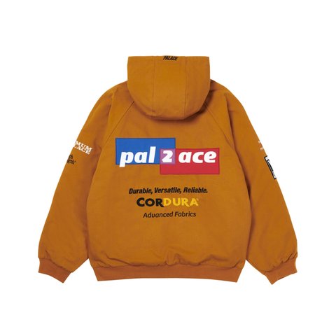 Palace ONE 2 ONE REVERSIBLE JACKET BROWN - Colorway
