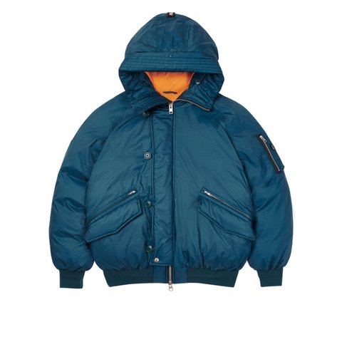 Palace P-2B SHORT PARKA BLUE - Colorway
