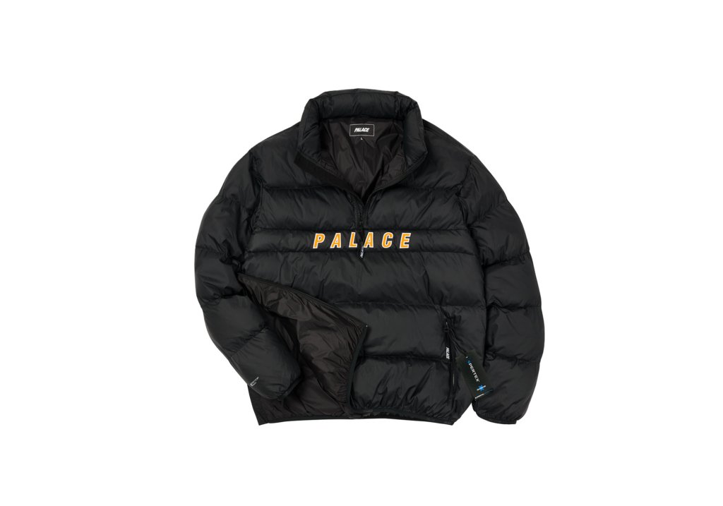 RUFFER PUFFER JACKET BLACK - Ultimo 2020 - Palace
